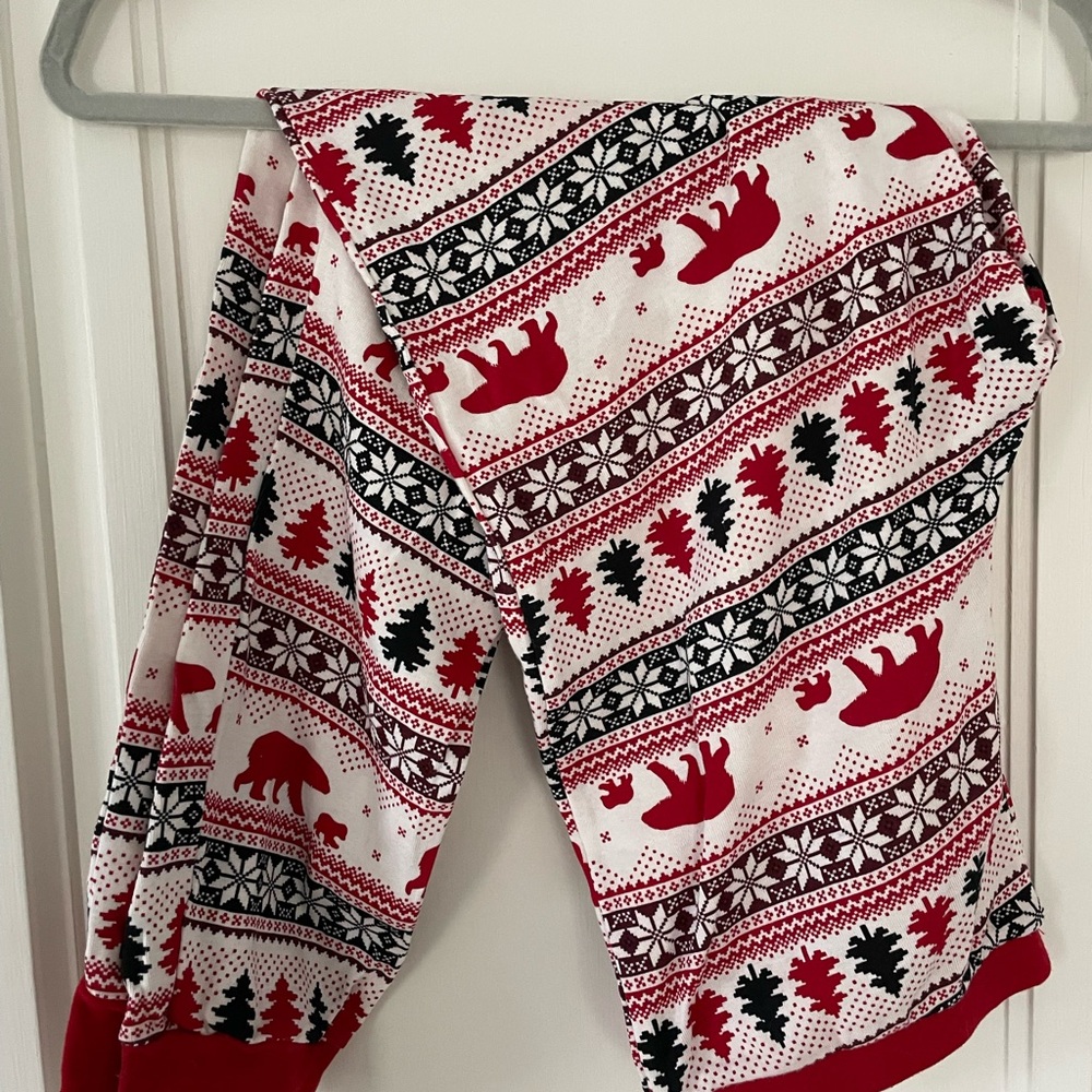Wondershop Red and White Bear Pajamas